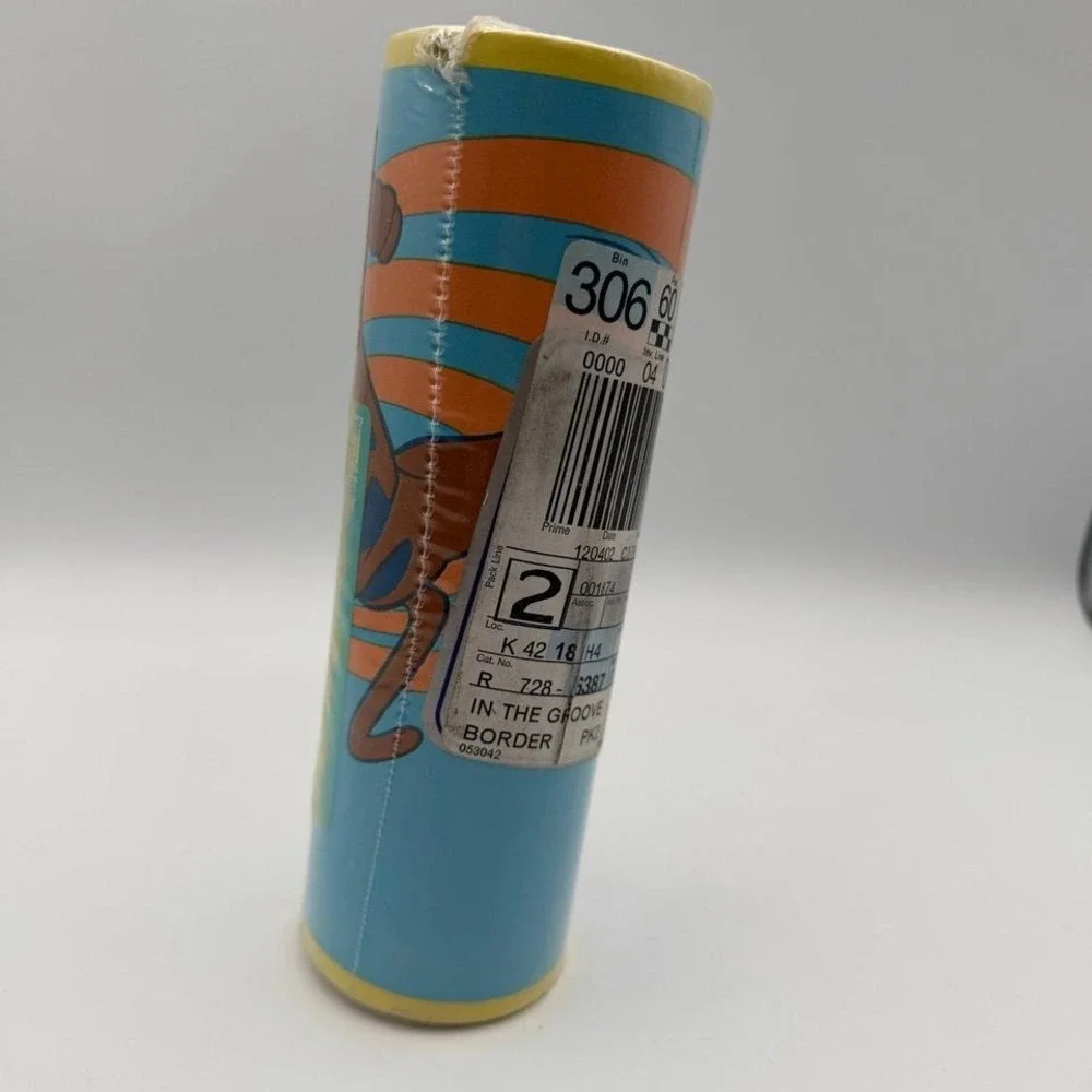 Scooby-Doo Wallpaper Border Imperial Cartoon Network Blue Multi‎ Sealed 2002